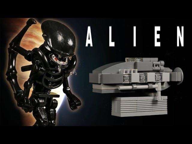 LEGO Мультфильм Чужой / LEGO Stop Motion, Animation - Alien