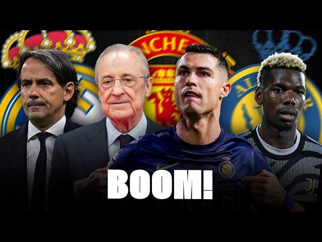  REAL ENTER THE MARKET! POGBA LEAVES! CRISTIANO’S FUTURE, SIMONE INZAGHI…