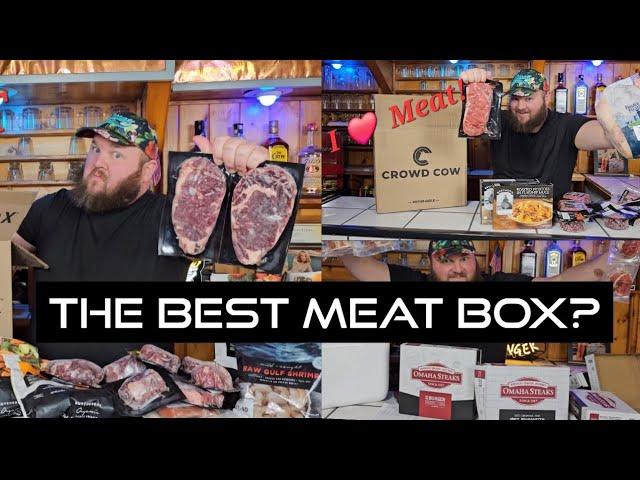 Best Meat Subscription Box? BUTCHERBOX vs OMAHA STEAKS vs CROWD COW vs THRIVE MARKET