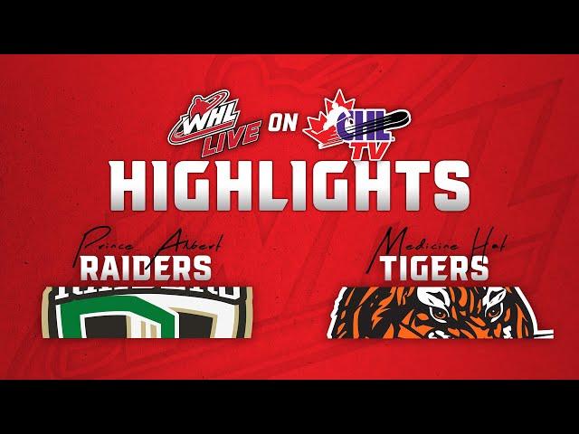 Prince Albert Raiders at Medicine Hat Tigers 02/08 | WHL Highlights 2024-25