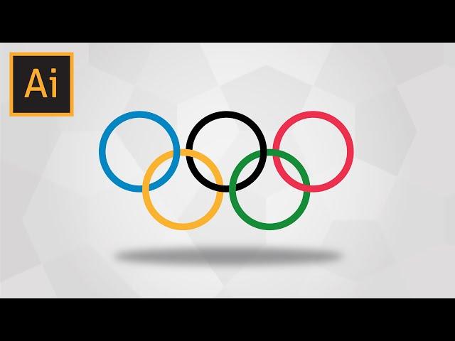 How To Draw The Olympic Games Logo In Adobe Illustrator