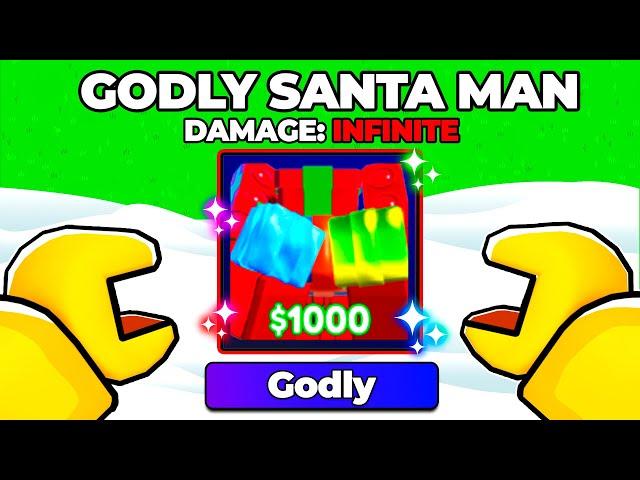 How To Unlock The GODLY Titan Santa Man In Toilet Tower Defense