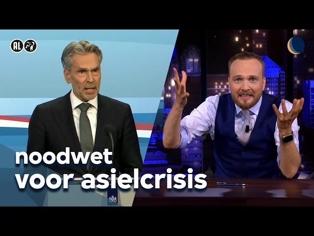 Hebben we nou een asielcrisis of niet? | De Avondshow met Arjen Lubach (S6)