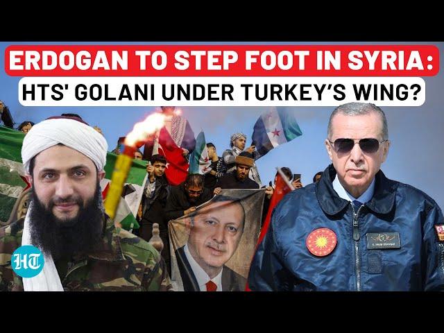 Erdogan Plays His Trump Card, Checkmates U.S. | Turkey President To Meet HTS' Golani In Syria?