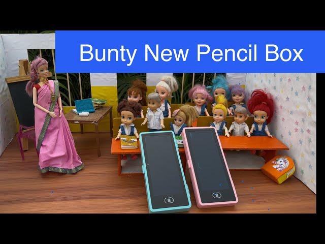 Barbie doll videos Tamil - Episode 6 | Bunty New Pencil Box #barbie #chintu #bunty