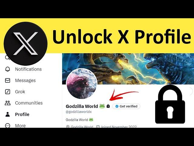 How to Unlock X  Profile? || Unlock Twitter Account