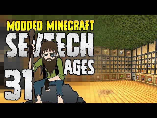 Minecraft SevTech: Ages | 31 | VeinMiner?! New Base!? MEGA-EPISODE! | Modded Minecraft 1.12.2