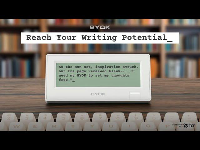 BYOK: The Ultimate Distraction-Free Writing Tool