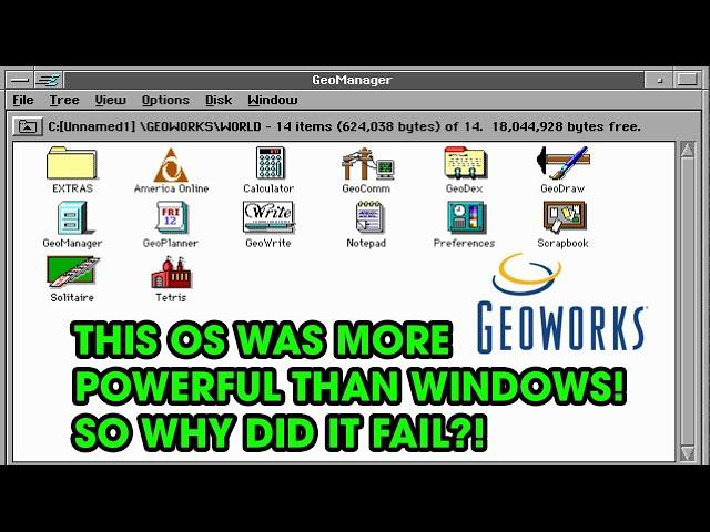 Microsoft and Apple Wanted This OS – GeoWorks Rise and Fall