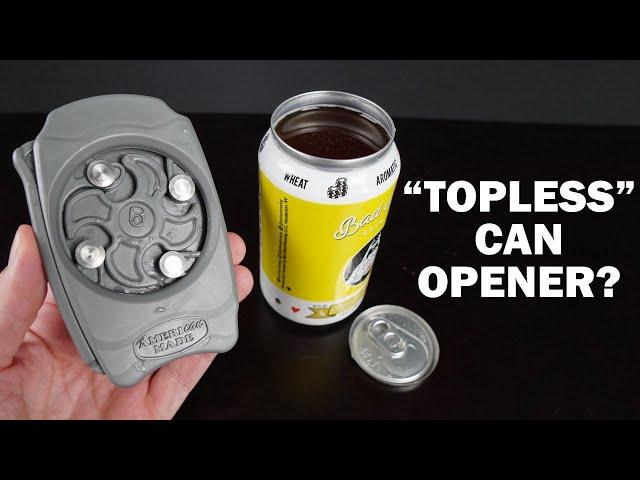 Testing an Unusual Aluminum Can Opener!