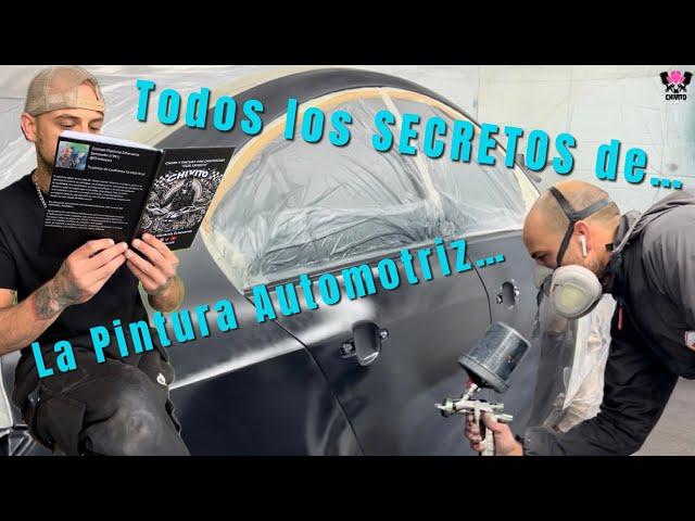 Aprende todos los SECRETOS del ¡ ARTE DEL PINTADO AUTOMOTRIZ ! Tutorial 47