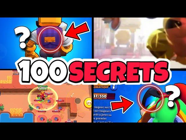 100 secrets que vous IGNOREZ sur Brawl Stars !