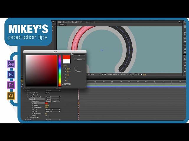 After Effects Shape Layers tutorial