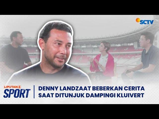 Blak-blakan Denny Landzaat, Alasan & Proses Dirinya Jadi Asisten Kluivert di Timnas Indonesia