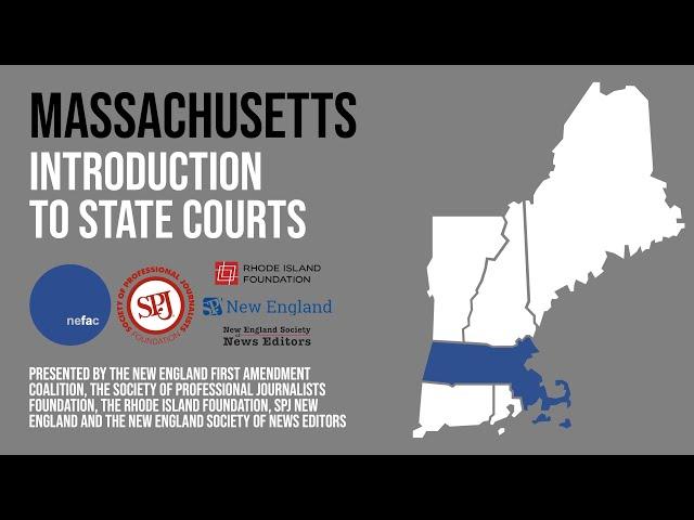 Massachusetts: Introduction to State Courts