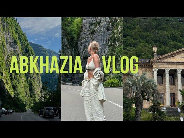 ABKHAZIA VLOG. Золотое кольцо Абхазии. Прхождение границы. Дом Сталина. Озеро Рица. Кофе на песке.