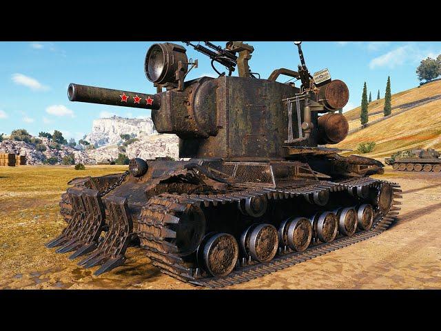 KV-2 - HANDSOME DERP - World of Tanks Gameplay