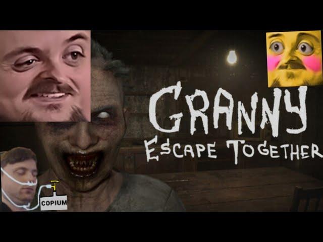 Forsen Plays Granny: Escape Together with Japanese Fembaj