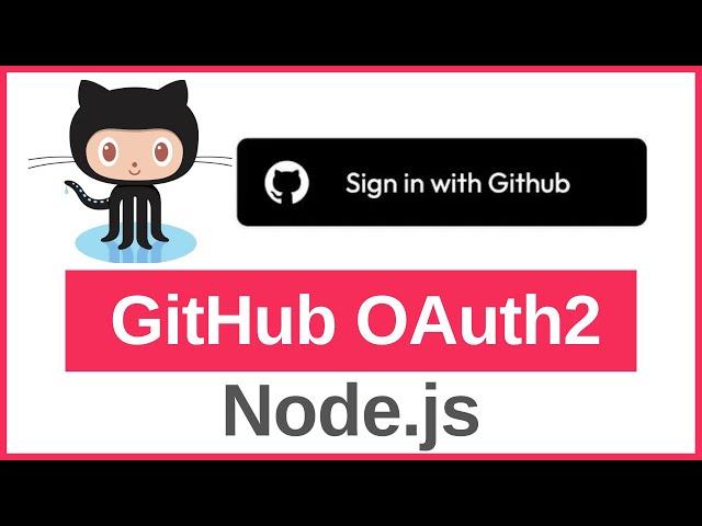 How to Add GitHub OAuth2 Login in Node.js | GitHub OAuth2 Authentication with Passport.js (2024)