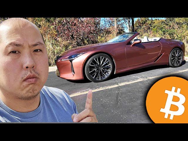 Feels Good To Be in Bitcoin Again | 2025 Lexus LC500