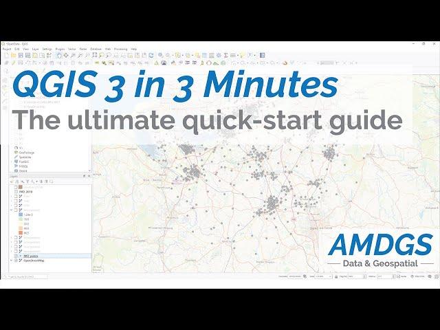 QGIS 3 in 3 minutes