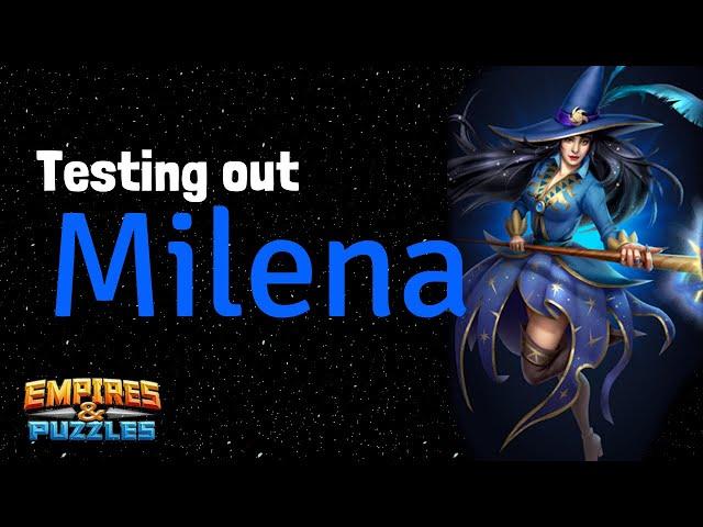 Testing out Milena: Cobalt 2.0?! | Empires and Puzzles Hero Test