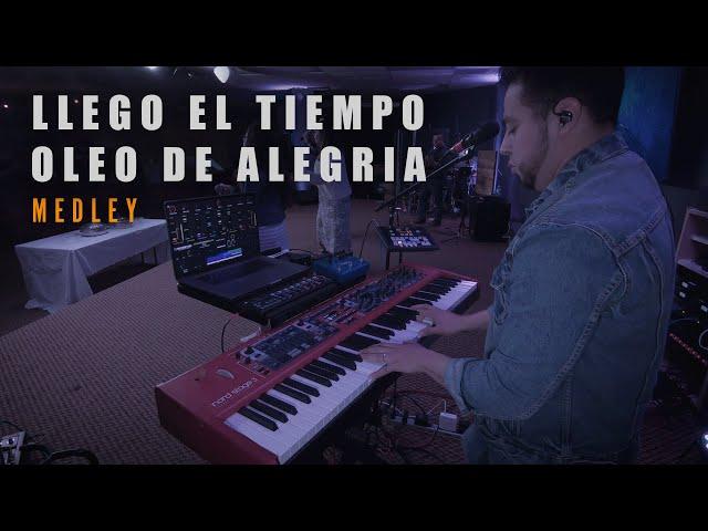 Llegó el tiempo, Oleo de Alegria Medley | Miel San Marcos | Piano Cam