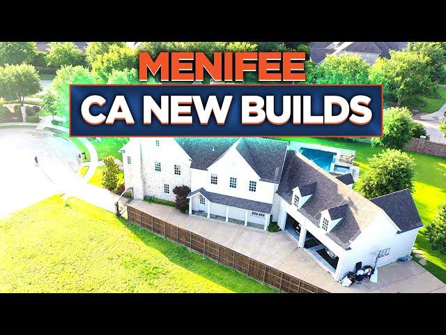 New Build Homes in Menifee California,Full walk through Meritage Homes