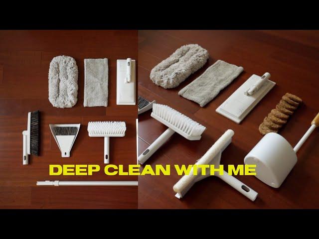 deep CLEAN WITH ME | sustainable cleaning tools & products + life reset