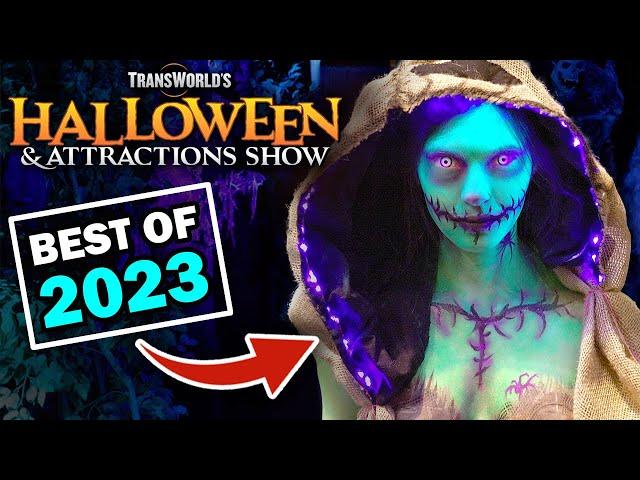 BEST of Transworld 2023 Halloween Expo! Scary Animatronics, Masks, Costumes and More