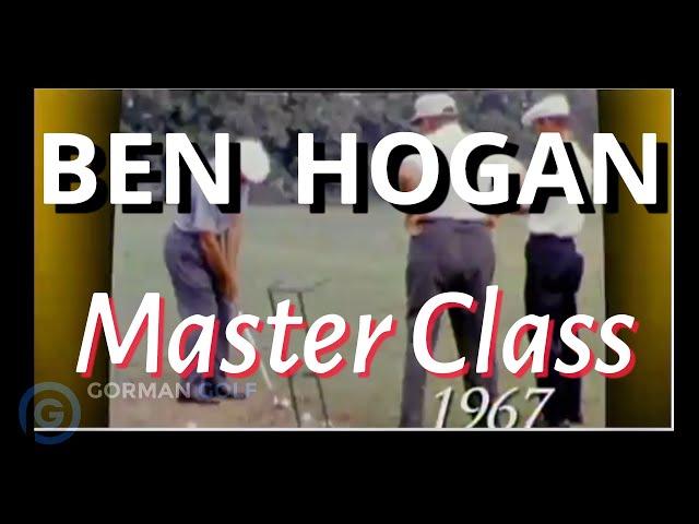 Ben Hogan master class videos & analysis #hogan #legend #masterclass #champion