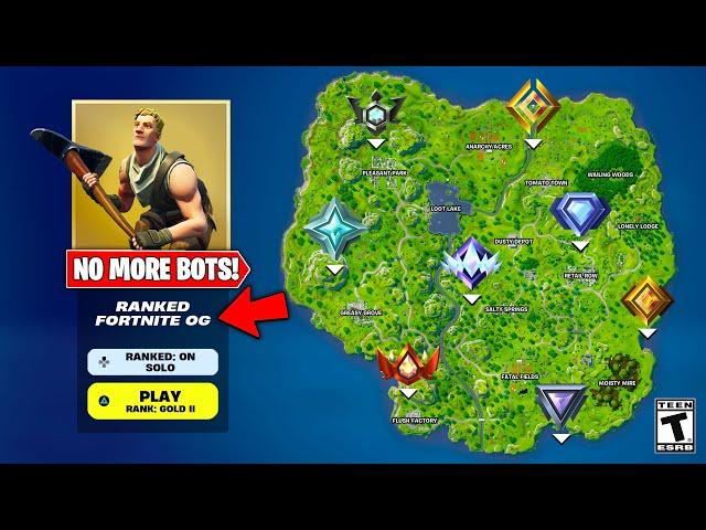 The NEW OG RANKED Mode in Fortnite! (New Update)