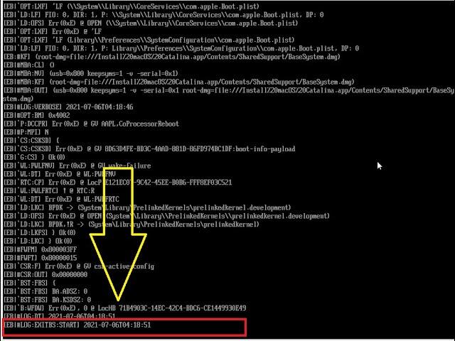 Fixed  | [LOG: EXITBS :START] install Error virtual box MacOs