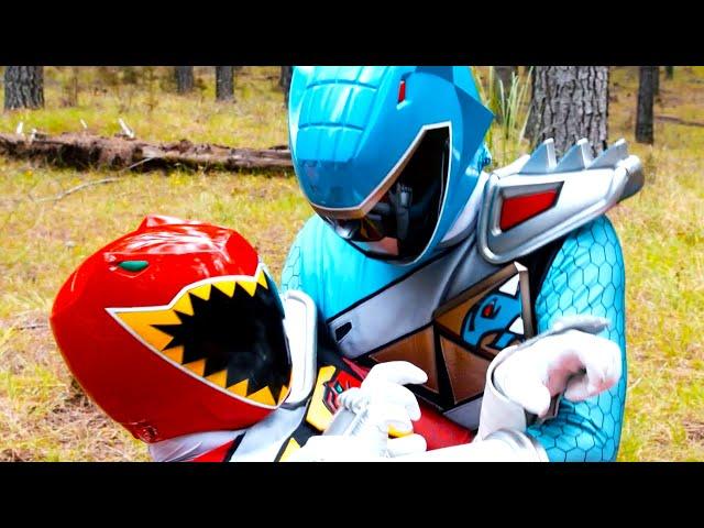 Guardabosques Misterioso  Dino Super Charge Episodios 5 y 6  Power Rangers Para Niños