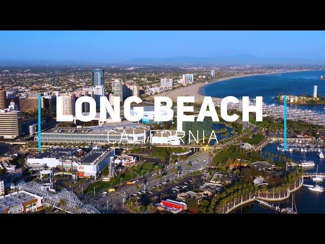 Long Beach, California | drone video