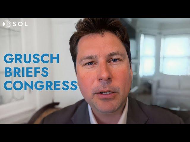 David Grusch Briefs Congress in SCIF as New Whistleblower Steps Forward | Sol Briefing, May 2025