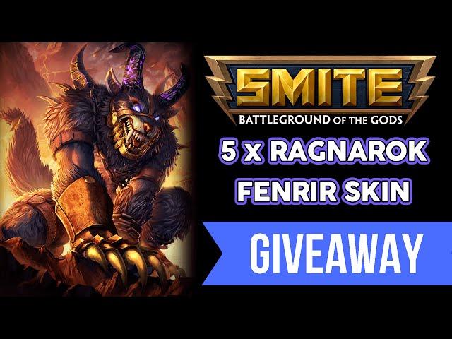 [CLOSED] SMITE 5 x Ragnarok Fenrir Skin Giveaway (PC)