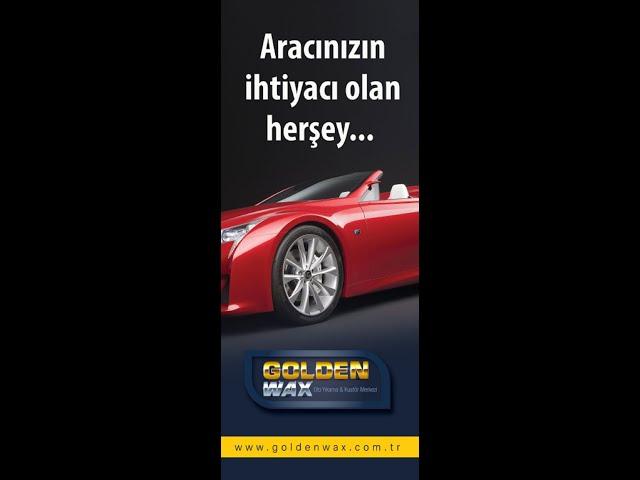 GOLDENWAX GÜVENLİ OTO BAKIM KİMYASALLARI OTO TEMİZLİK KİMYASALLARI