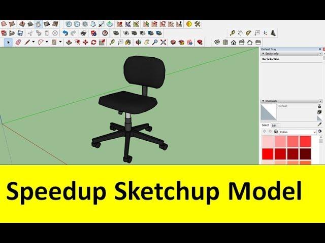 Sketchup Running Slow [ Solved ]