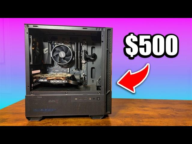 The BEST $500 1080p Gaming PC Build Guide 2025 | Step By Step