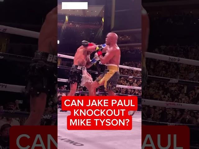 CAN JAKE PAUL KNOCKOUT MIKE TYSON? #jakepaul #miketyson #boxing #shorts