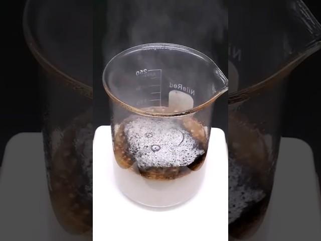 Vaporizing paper in scary piranha solution