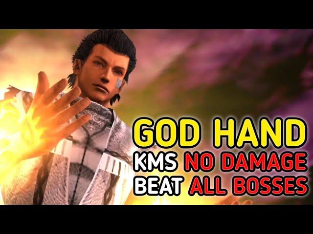 GOD HAND KMS NO DAMAGE ALL BOSSES FIGHT FULL MOVIE HARD GAMEPLAY