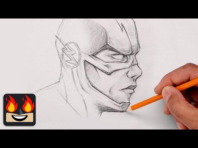 How To Draw The Flash | Sketch Tutorial