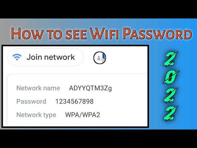 How to connect WiFi without password 2022 unique trick || See connected WiFi password ||