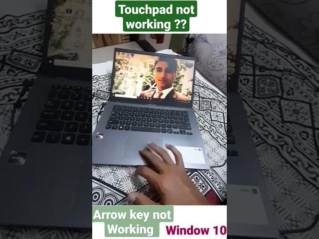 Arrow key not working  ?? solution  I #arrowkey #window10 #vivobook #asus