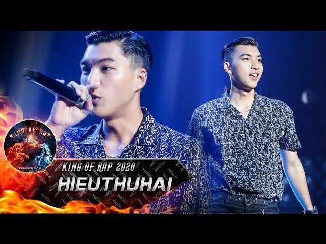 Rapper hotboy HIEUTHUHAI khuấy đảo tập 1 King Of Rap với hit 'Cua' siêu cool ngầu ăn ngay 4 chọn