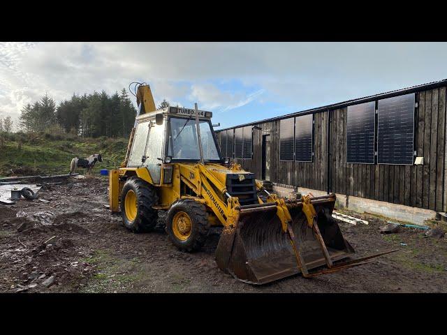 We bought a JCB 3cx Sitemaster Turbo! New yard machine, #offgridlivinguk #JCB #3CX