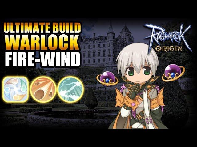 ULTIMATE BUILD WARLOCK FIRE WIND!! THIS IS SO OVERWHELMING - RAGNAROK ORIGIN