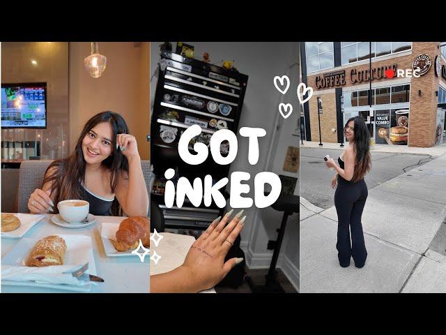 My First Ever Tattoo | Come Spend A Day With Me | Canada Vlogs